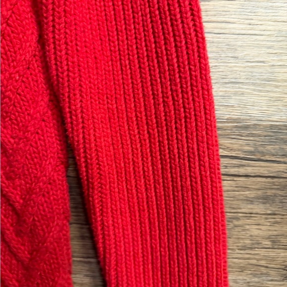 Talbots Vibrant Red Cowl Neck Sweater - Picture 5 of 7